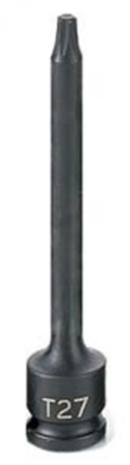 GREY PNEUMATIC 3/8" Drive x T27 Internal StarDriver 6" Length GY11276T