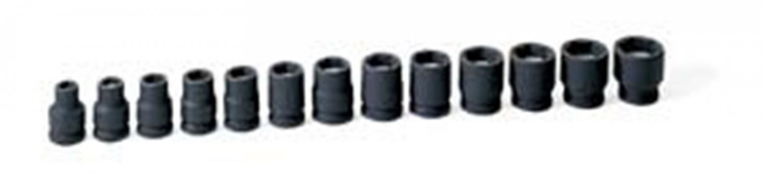 GREY PNEUMATIC 3/8" Drive 13 Piece MetricMagnetic Impact Set GY1213MG