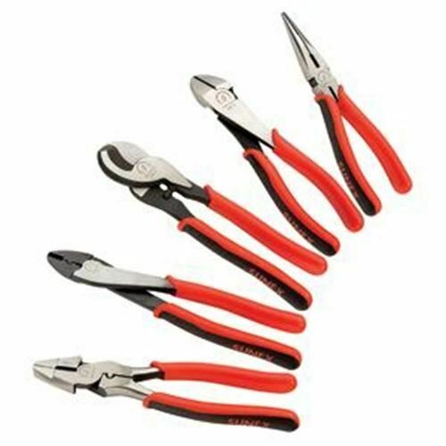 SUNEX  TOOL 5 Piece Professional Pliers Set SU3607V