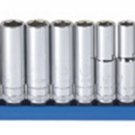 GEARWRENCH 3/8 Drive Metric 14 Pc 6 PtMid Length Socket set 6-19mm KD80554S