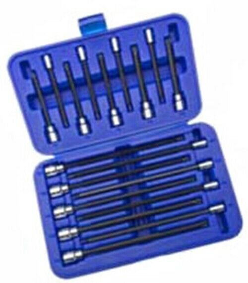 VIM TOOLS 18 Piece Torx?? Specialty SetExtra Long S2 Steel Bits VMV458L