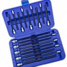 VIM TOOLS 18 Piece Torx?? Specialty SetExtra Long S2 Steel Bits VMV458L