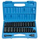 GREY PNEUMATIC 3/8" Drive 29 Piece DeepSAE/Metric Set GY1229DM