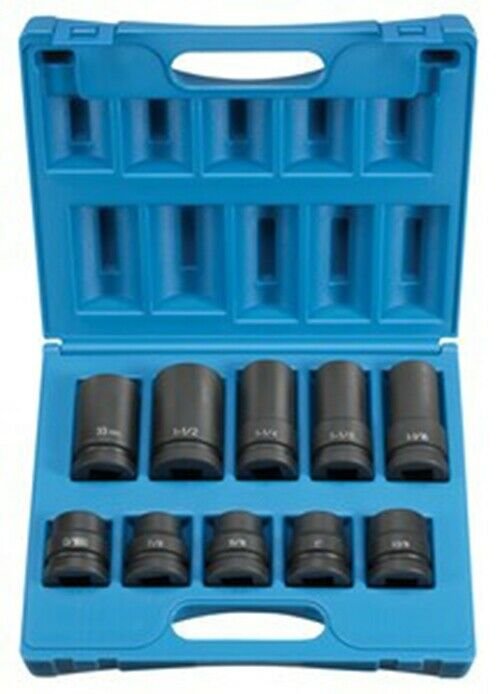 GREY PNEUMATIC 1" Drive 10 Piece WheelService Set GY9152