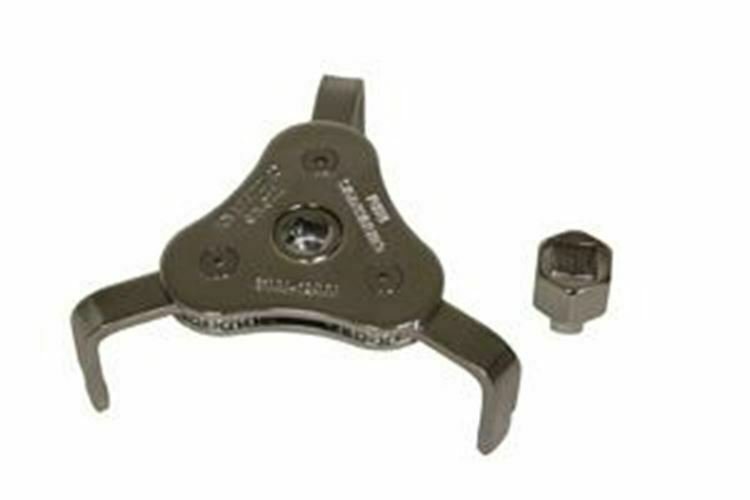 LISLE 3 Jaw Wrench & Adapter 61-124mm LS63830