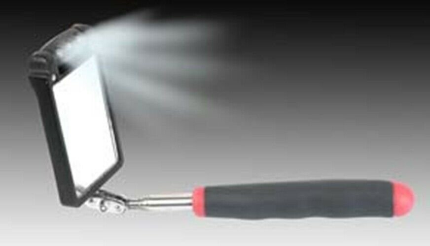 ULLMAN Rectangular Lighted 2-1/4 x 3/1/2" Inspection Mirror ULHTK-2LT