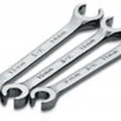 SK HAND TOOL 3 Piece 6 Point Metric FlareNut Wrench Set SK373