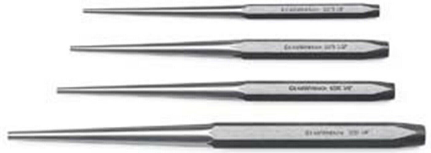 GEARWRENCH 4 Piece Long Taper Punch Set KD82307