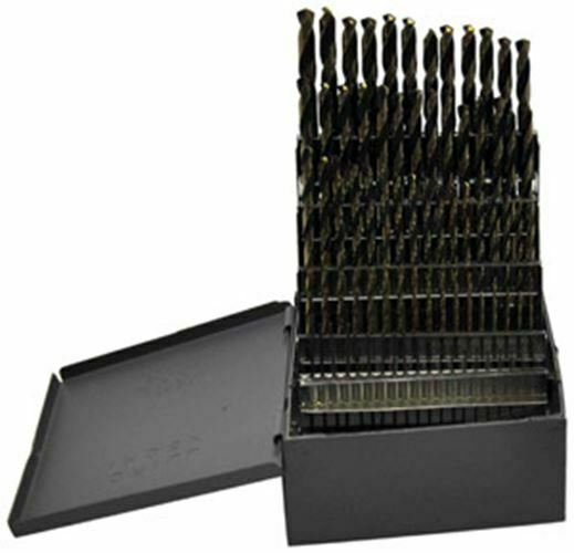 KNKUT 80 Piece Jobber Length Numbers1-80 Drill Bit Set KW80KK5