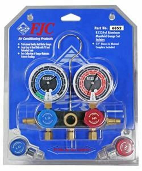 FJC INC. 72" R1234YF Manifold Set FJ6852
