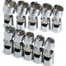 SK HAND TOOL 10 Piece 6 Point Flex MetricSocket Set 3/8" Drive SK3910