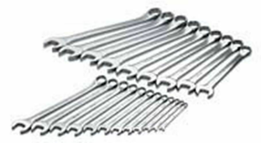 SK HAND TOOL 21 Piece Fractional 12 PointLong Wrench Set 1/4" to 1-1/2" SK86049