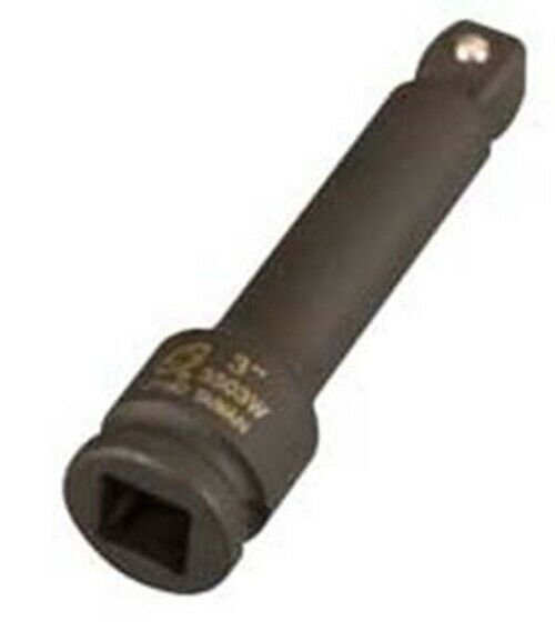 SUNEX TOOL 1/2" Drive 3" Impact WobbleExtension SU2503W