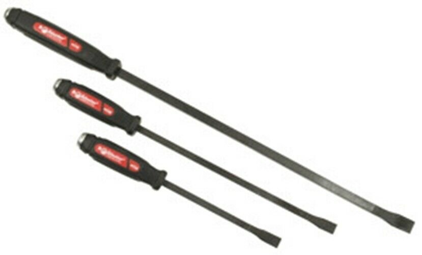 MAYHEW 3 Piece Dominator Pry Bar SetCurved Tip MH61355
