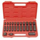 SUNEX TOOL 25 Piece 3/8" Drive MasterImpact Socket Set 5/16-1" SU3325