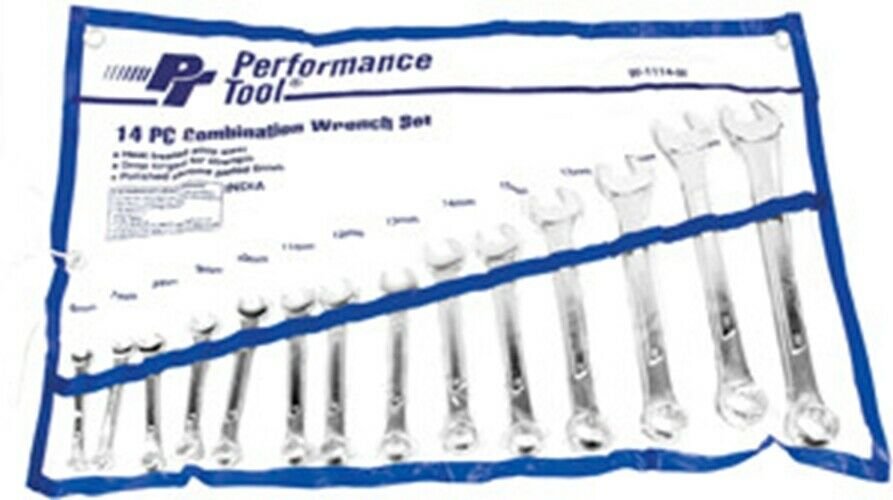 Performance Tool 14 Piece Metric Combo WrenchSet PMW1114M