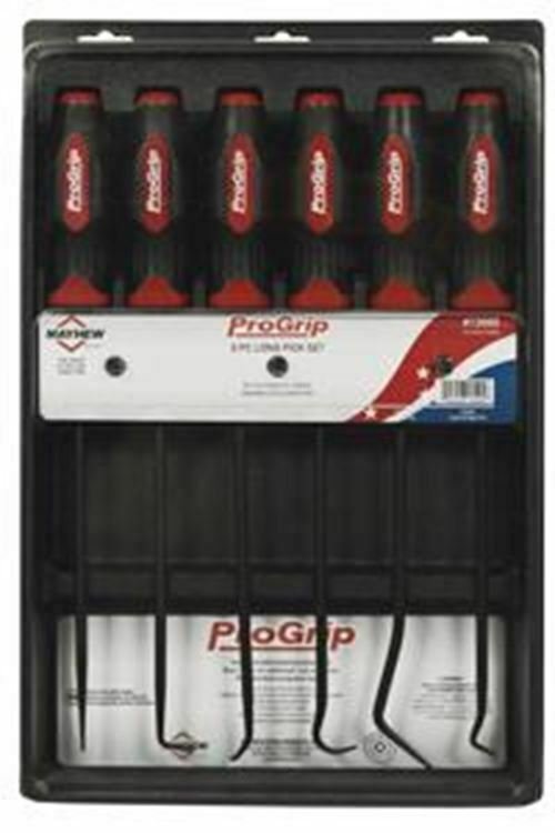 MAYHEW 6 Piece Progrip Long Pick Set MH13095