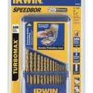 IRWIN 29 Piece Titanium TurbomaxSpeedbor Drill Bit Set HA3018011