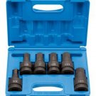 GREY PNEUMATIC 1" Drive 6 Piece Hex DriverSet GY9096H