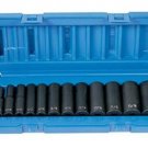 GREY PNEUMATIC 3/8" Drive 12 Piece 12 PointDeep Set GY1202D