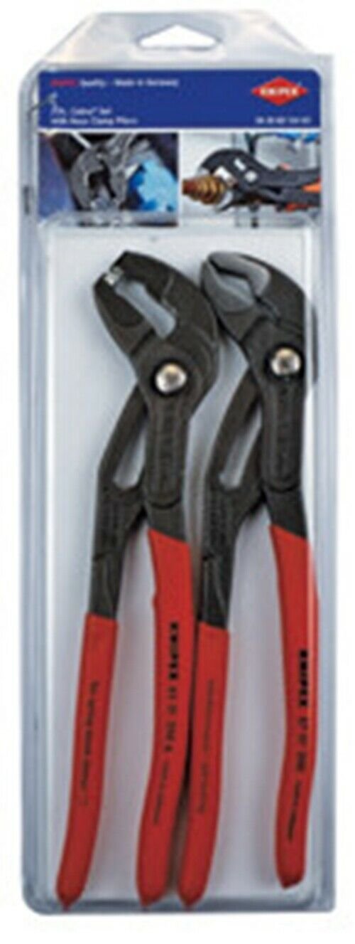 KNIPEX 2 PC Hose Clamp Pliers Set KX9K0080104US
