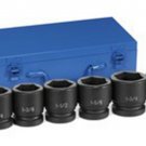 GREY PNEUMATIC 1" Drive 9 Piece Standard"Jumbo" Set GY9159