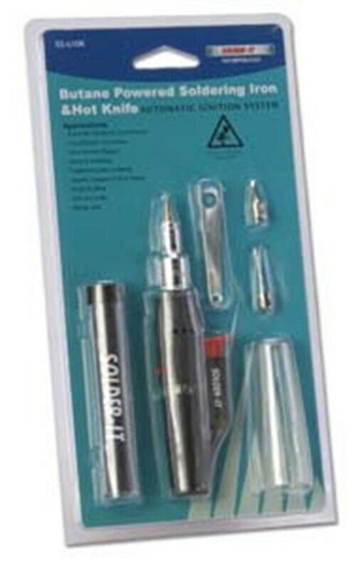 SOLDER-IT INC. Automatic Ignition MiniSoldering Iron/Hot Knife IAES610K