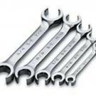 SK HAND TOOL 5 Piece 6 Point Offset FlareNut Wrench Set SK386