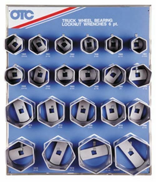 OTC 21 Pc Locknut Socket DisplayBoard OT9850