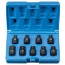 GREY PNEUMATIC 3/8" Drive 9 Piece ExternalStar Impact Socket Set GY1219ET