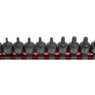 SUNEX TOOL 10 Piece 3/8" Drive StubbyImpact Star Bit Socket Set SU3643