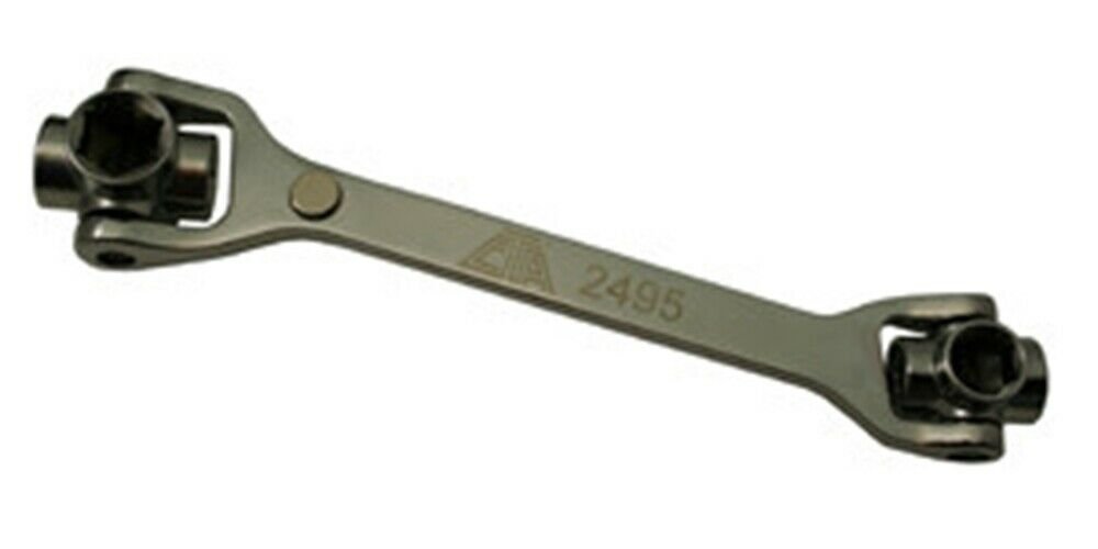 CTA MANUFACTURING 8-1 Drain Plug Wrench - 6 Pt.Female CM2495