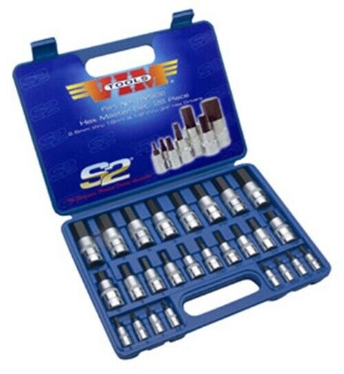 VIM TOOLS 26 Piece Master Hex Bit Set VMHMS26
