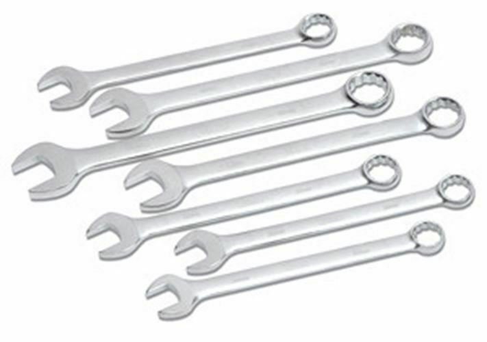 TITAN 7 Pc. MM Jumbo CombinationWrench Set TN17289