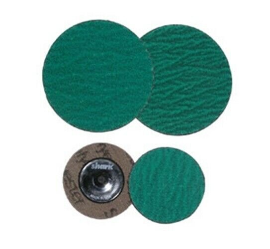 SHARK INDUSTRIES LTD 2"80 Green Grit Green ZirconiaGrinding Discs/25 Pack SR1261