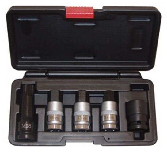 LOCK TECHNOLOGY 5 Piece Euro Specialty SocketSet LT4990