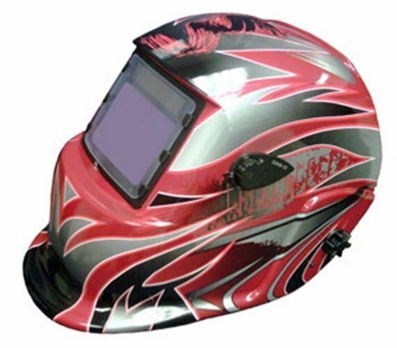 VAPER Solar Powered Auto DarkWelding Helmet (Swoosh) VP41267