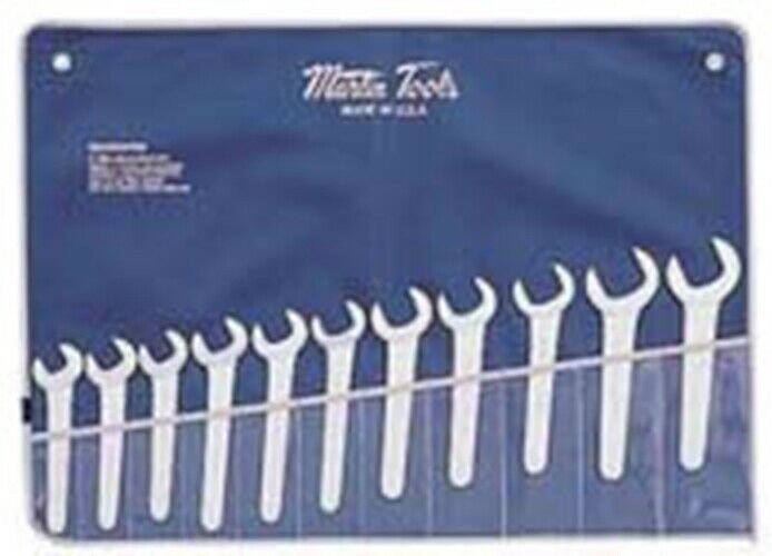 MARTIN SPROCKET & GEAR INC. 11 Piece Metric Chrome ServiceWrench Set MTNSW11KM