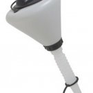 LISLE 1.6 Qt. Plastic Funnel withLid & Spout Cap AL19832