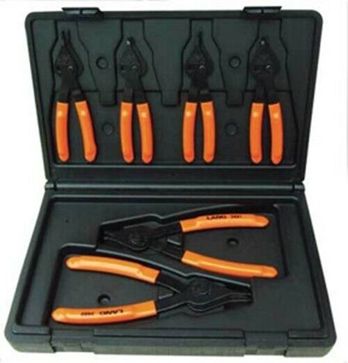 LANG 6 Piece Combinations InternalExternal Snap Ring Pliers LG3497