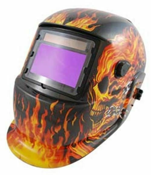 TEKZ Flame Solar Powered WeldingHelmet with Auto Dark 9-13 TZ41266