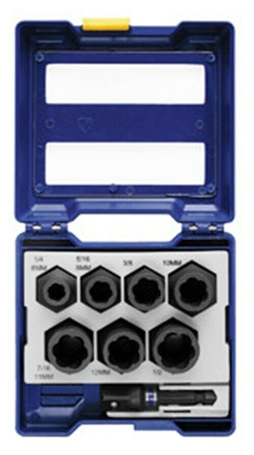 IRWIN 8 Piece Damaged Bolt-GripImpact Drawer Set HA1859150