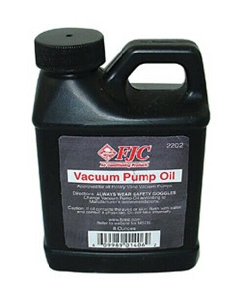 FJC INC. 8 Oz. Vacuum Pump Oil FJ2202