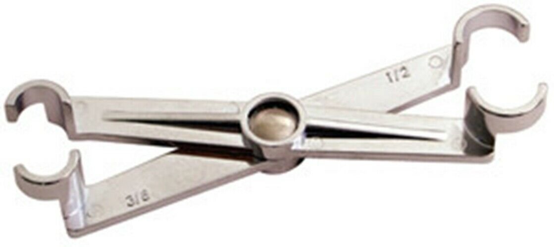 LISLE 3/8" x 1/2" ScissorDisconnects Low Profile LS63710