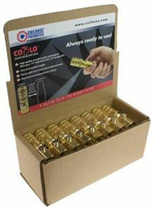 COIL HOSE PNEUMATICS CoBlo&Aring;&cedil;?? Coupler Blow Gun Display 1/4" Industrial Style CH1