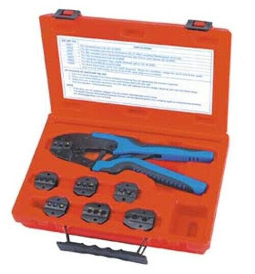 S & G TOOL AID Quick Change RatchetingTerminal Crimping Kit TA18960