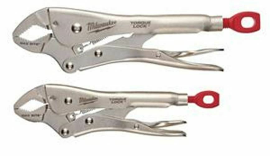 MILWAUKEE 2 Pc 7" & 10" Maxbite LockingPliers Set MWK48-22-3702