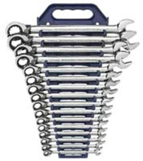GEARWRENCH 16 Pc. Reversible CombinationRatcheting Wrench Set - Metric KD9602