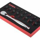SUNEX  TOOL 15 Piece 3/8" Dr. Low Profile Impact Socket Set (MM) SU3315SR