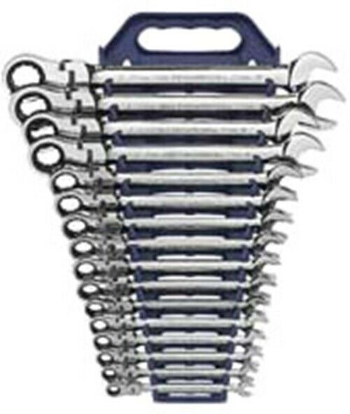 GEARWRENCH 16 Piece Flexible CombinationGearWrench Set -Metric KD9902